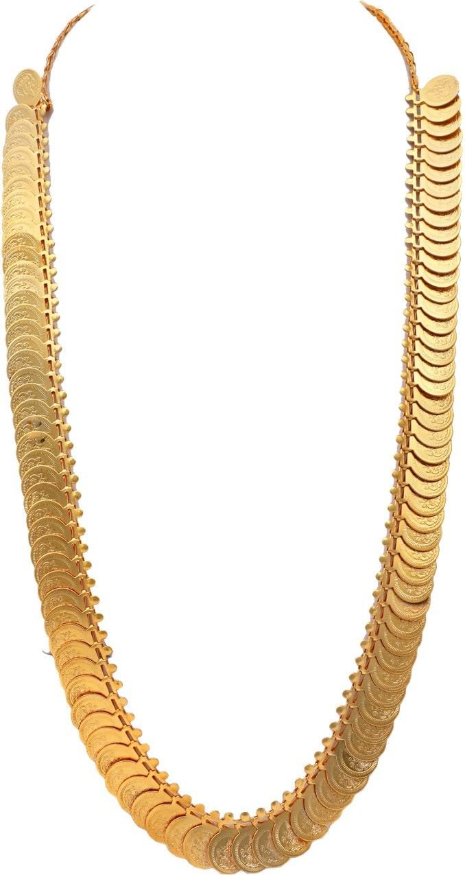Pretty Gold Plated Necklace - Image 3