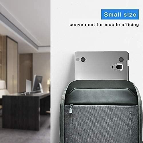Mini Metal Folding Portable Laptop Stand Non-slip Base Tabletop Risers For 10-17 Inch Laptop & Keyboard & Tablet - Image 3