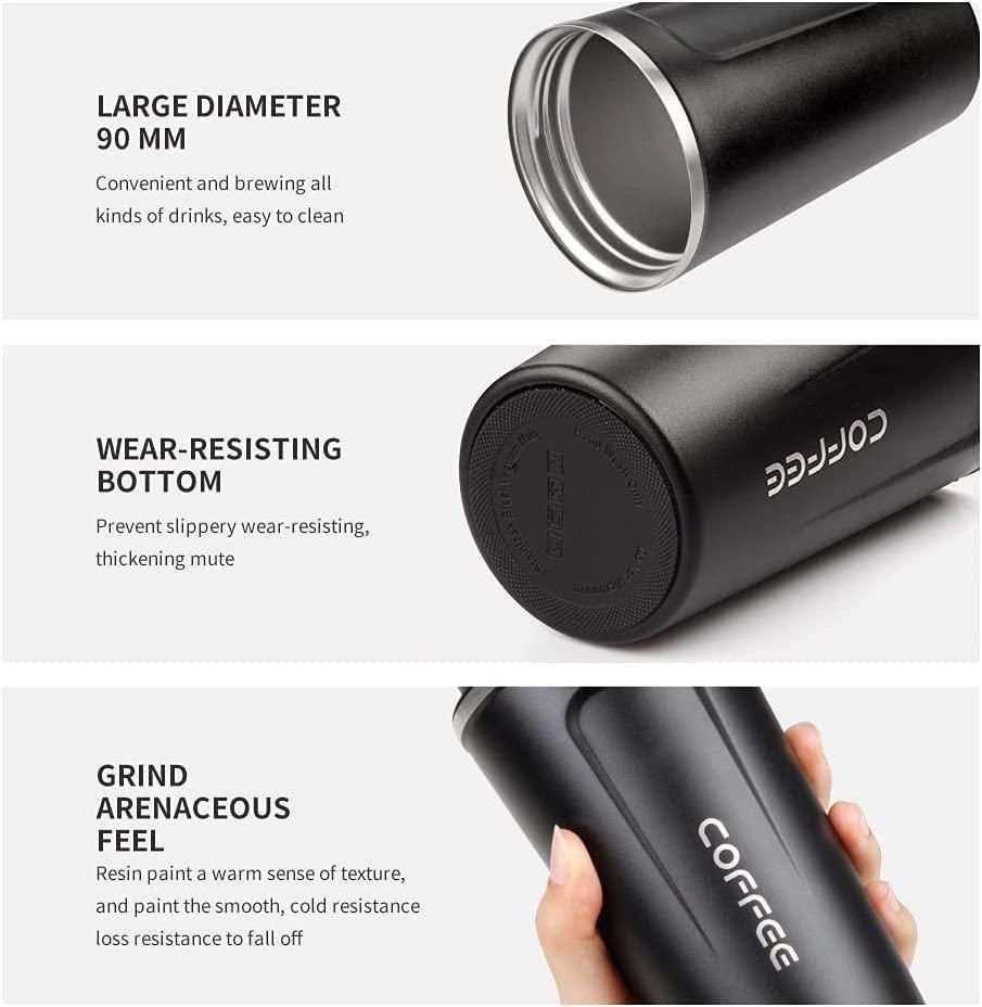 Stainless Steel Vacuum Insulated Coffee Mug 510ML - Image 4