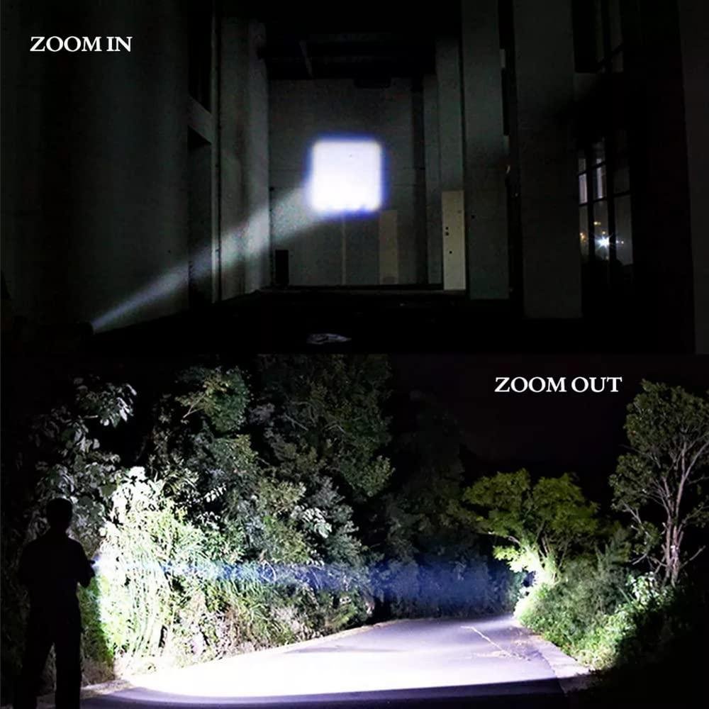 Pocket Size Mini Portable XPE + COB LED Tactical Flashlight - Image 4
