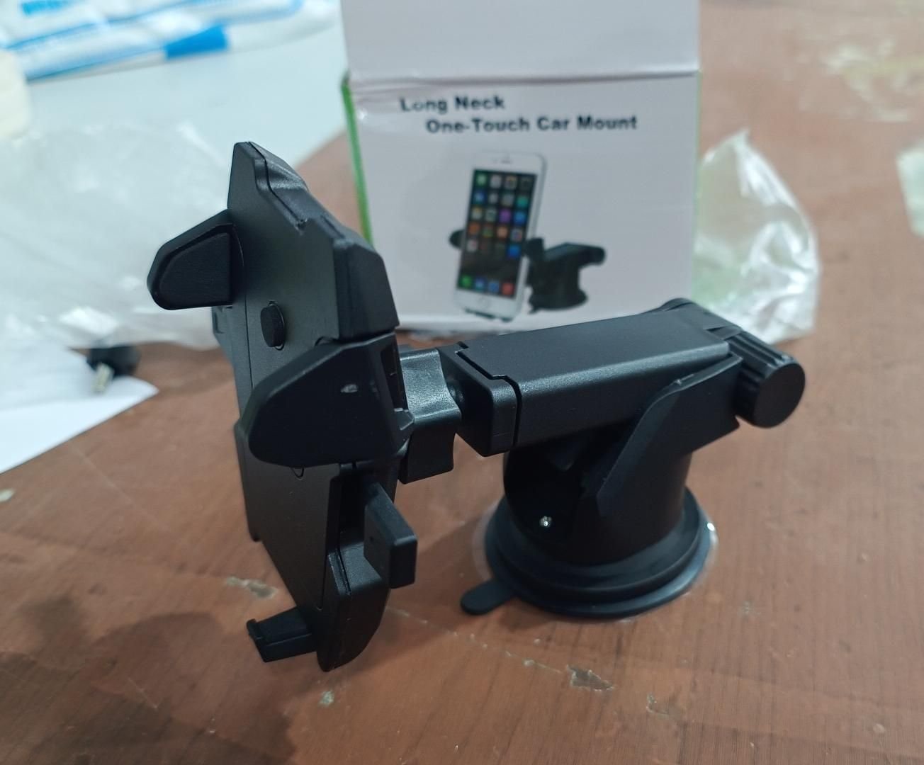 Revolex Zoom Star Pros Car Mobile Holder For Dashboard Black - Image 2