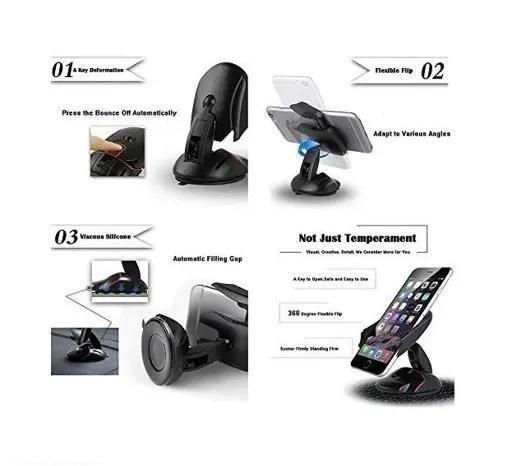Multifunctional Car Mobile Holder for Dashboard - Image 2