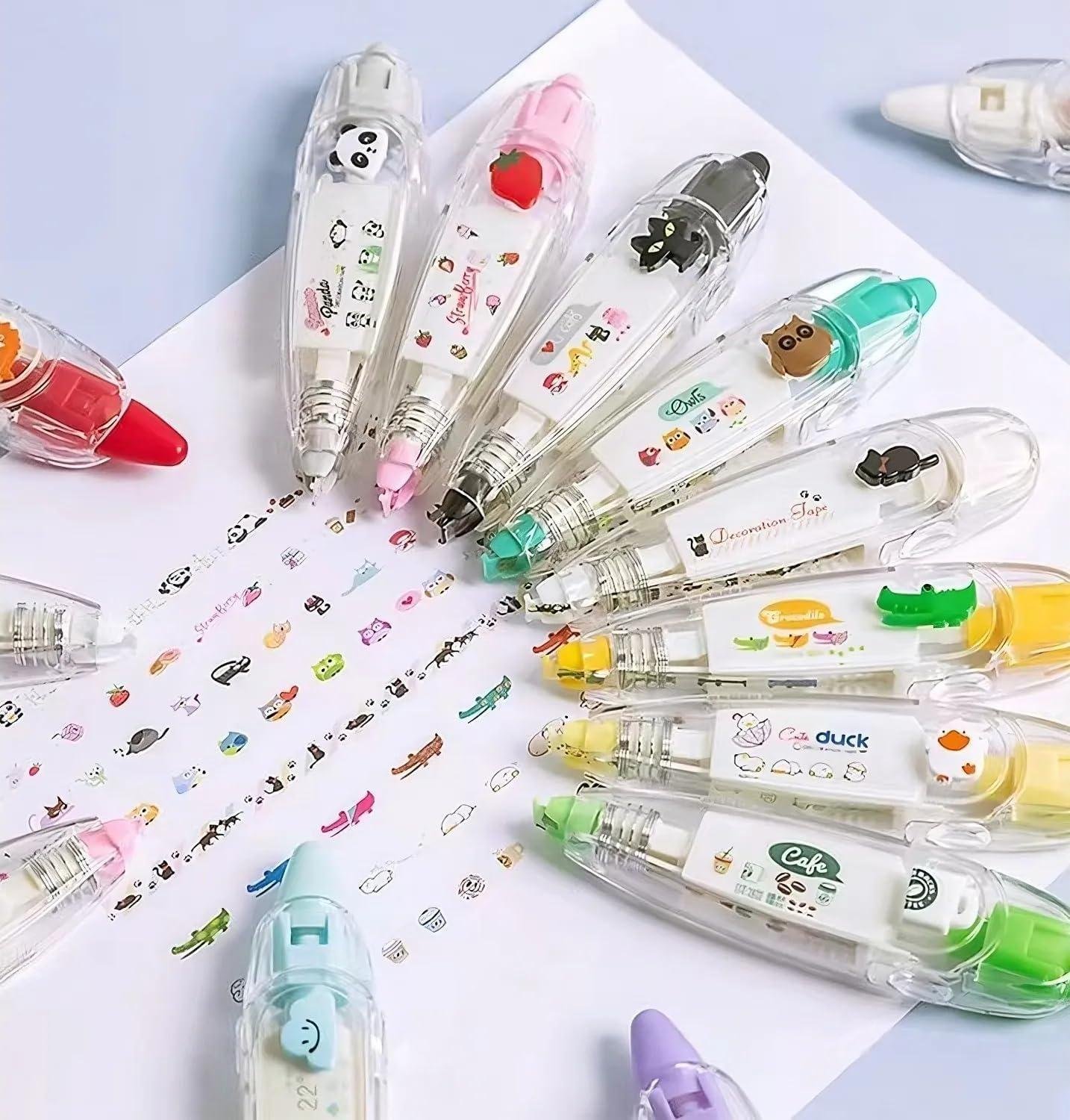 Decoration Tape Cute Novelty Sticker Pen Machine Pack of 2 - Image 2