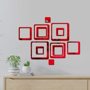 3d Acrylic Mirror Wall Sticker Decoration