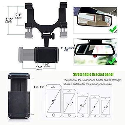 Mirror Mount Truck Auto Bracket Holder Cradle - Image 4