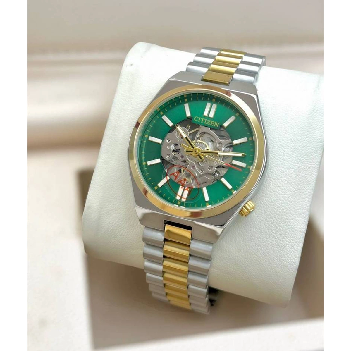 Stylish Citizen Tsuyosa Automatic Watch TT Green For Men (SOS90) - Image 3