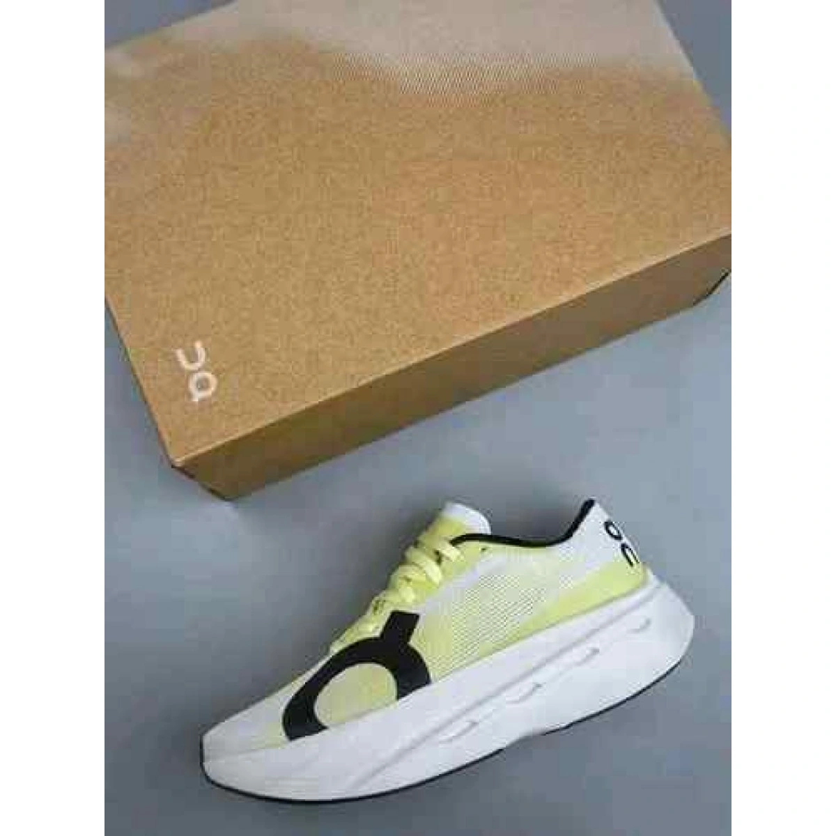 Premium On Cloud Boom Volt Limelight Wolf Shoes For Men (SOS167) - Image 3