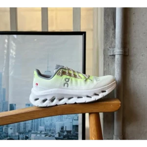 ON Cloudtilt Lime Ivory Shoes For Men (BSF691)