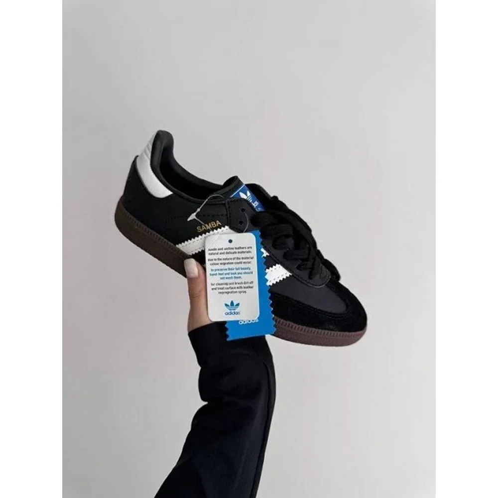 Adidas Samba Black White Shoes For Women (BSF776) - Image 2