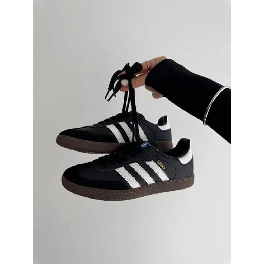 Adidas Samba Black White Shoes For Women (BSF776)