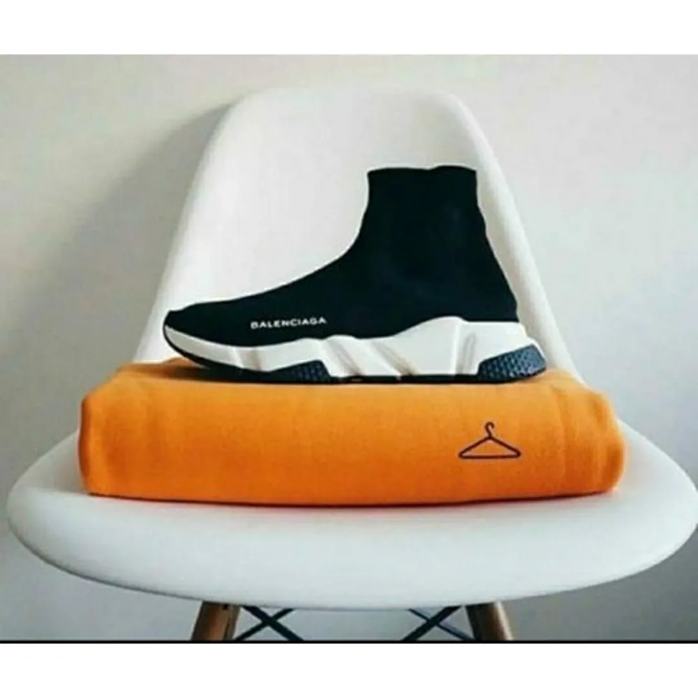Balenciaga Speed Trainer Black White Shoes For Men (BSF835) - Image 3