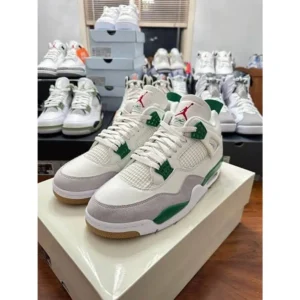 Air Jordan Retro 4 Pine Green Shoes For Men (BSF844)