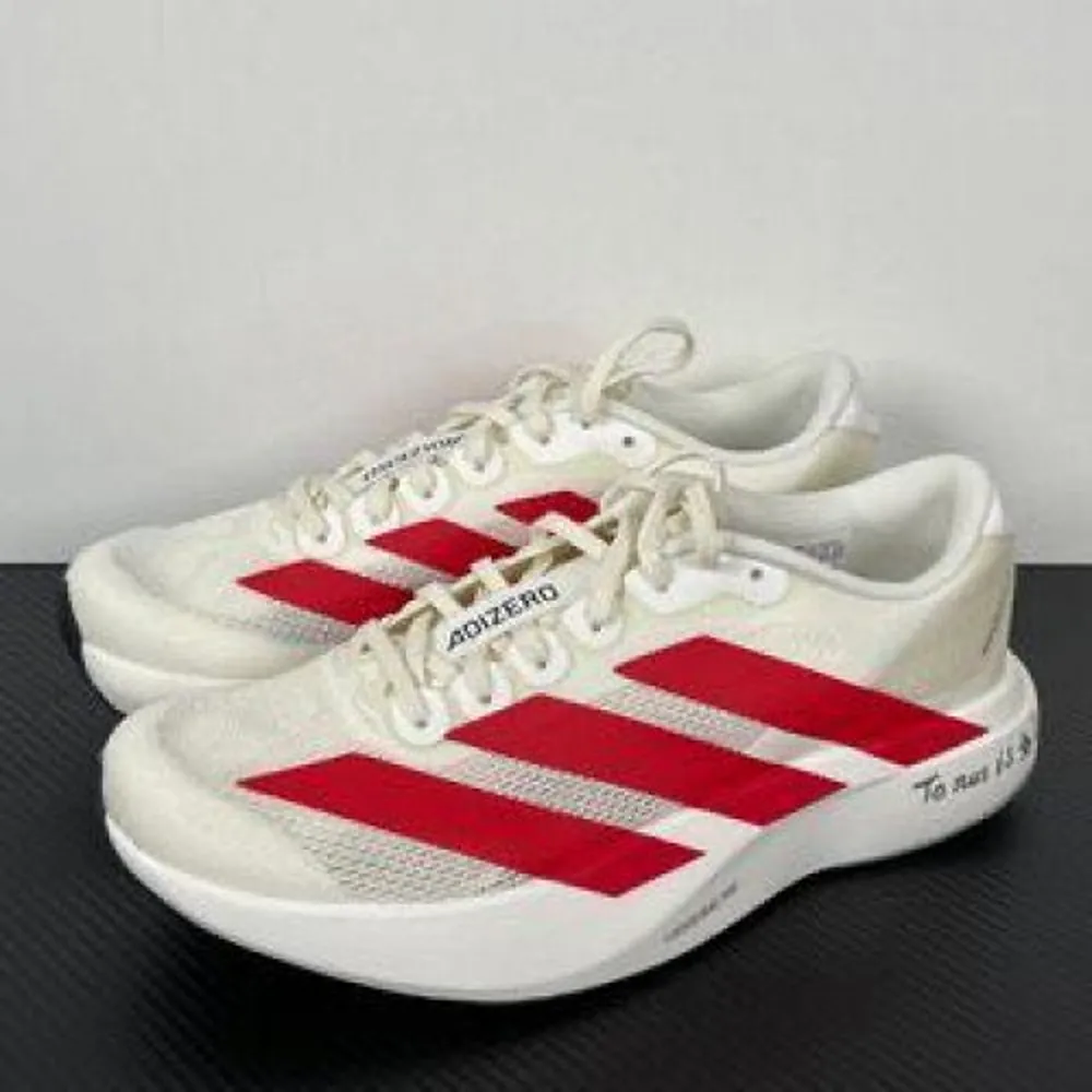 Adizero Evo Sl White Red Shoes For Men (BSF860)