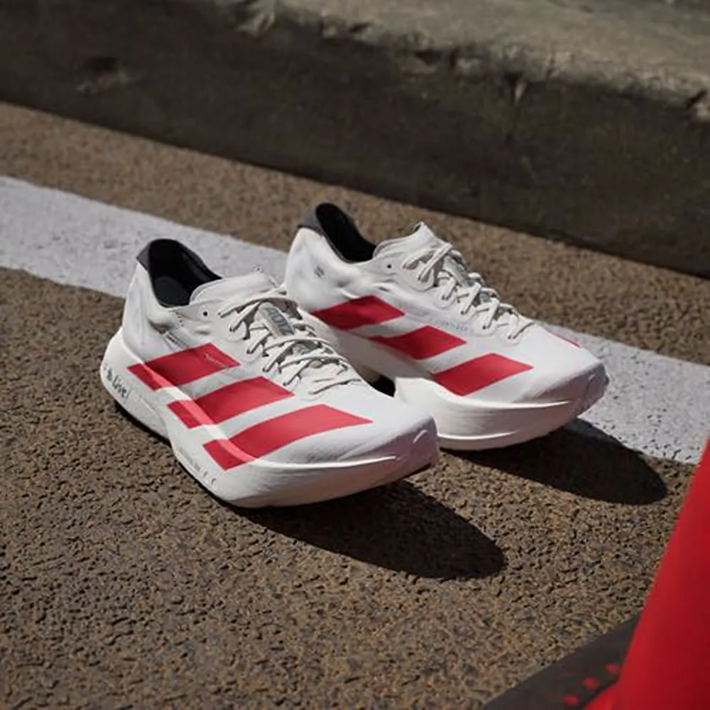 Adizero Evo Sl White Red Shoes For Men (BSF860) - Image 3