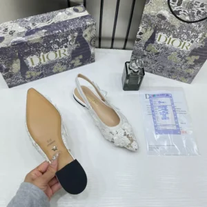 Stylish Christian Dior Flat Ja dior Sling For Women (LAB1223)