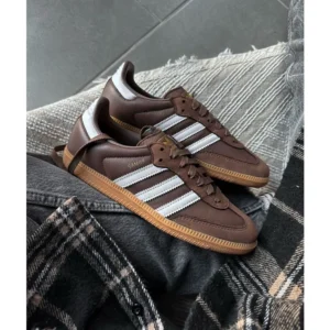 Premium Adidas Samba Earth Strata Brown Shoes For Men (LAB1205)