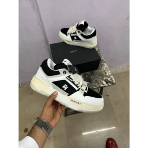 Premium Amiri Ma 1 White Black Shoes For Men (LAB1220)